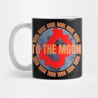 Bitcoin HODL To The Moon Mug